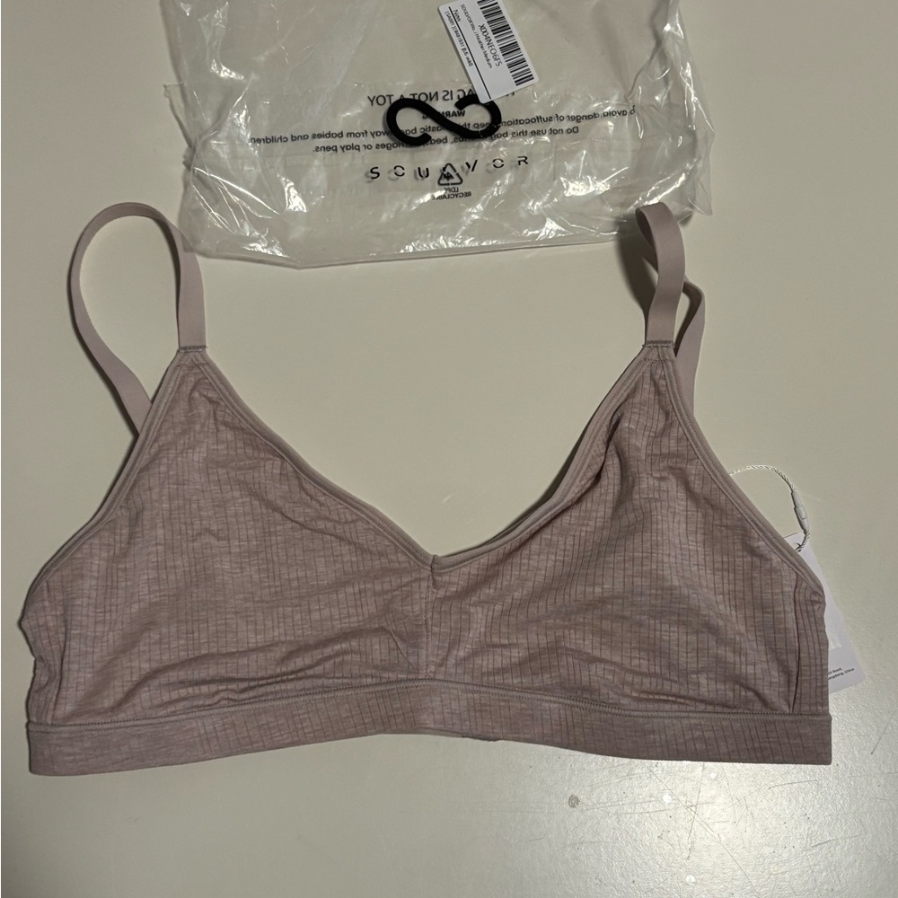 Soulvor Wirefree Bra, M, light khaki heather